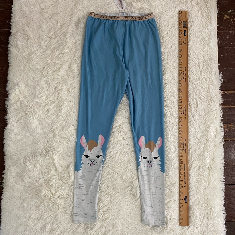 New Jessica Simpson 🦙 llama leggings size girls large